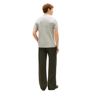 Tommy Hilfiger Regular Fit Pique Polo Shirt With Linen